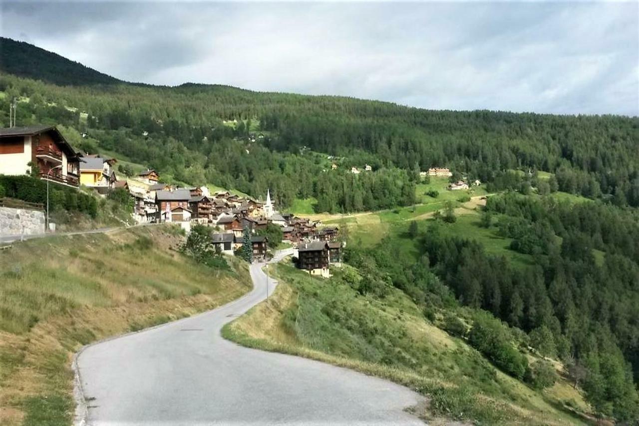 La Chaumiere D'Herens Vernamiège Exterior foto